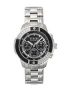 Versus Versace Admirality Stainless Steel Bracelet Chronograph Watch