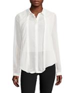 C/meo One Way Out Point-collar Button-down Shirt