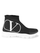 Valentino Garavani Logo Sock Sneakers