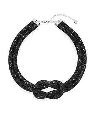 Swarovski Twisted Loop Crystal Collar Necklace