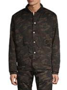 American Stitch Camo-print Quilted Jacket