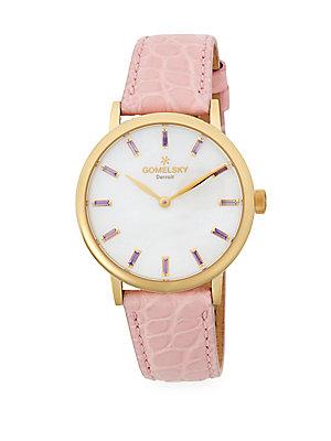 Gomelsky Classic Leather-strap Watch