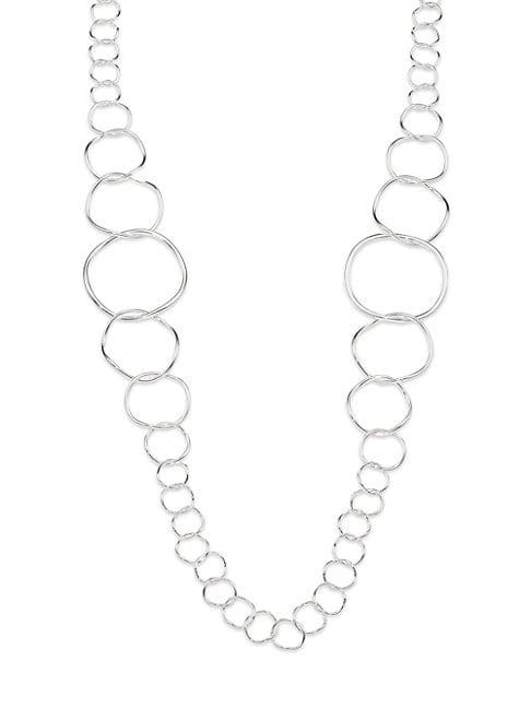 Ippolita Glamazon Sterling Silver Extra Long Link Necklace