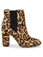 Sam Edelman Case Leopard-print Calf Hair Chelsea Boots