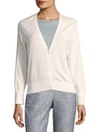 Joie V-neck Button-front Cardigan