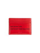 Burberry Graphic Leather Card Holder