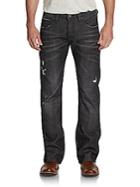 Cult Of Individuality Hagen Relaxed Whiskered Jeans