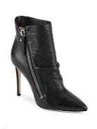 Jimmy Choo Point Toe Leather Booties