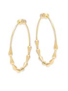 Gurhan 24k Yellow Gold Hoop Earrings/1.75