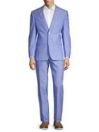 Tommy Hilfiger Regular Fit Stretch Chambray Suit