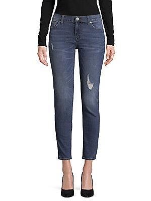 Hudson Jeans Faded Ankle Jeans