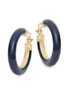 Sphera Milano Enamel Hoop Earrings