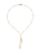 Chan Luu Quartz Crystal Lariat Chain Necklace