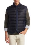 Saks Fifth Avenue Collection Quilted Zippered Vest