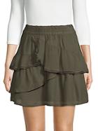 Iro Carmela Ruffled Mini Skirt