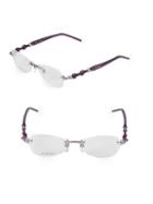 Gucci 51mm Oval Optical Glasses