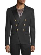 Balmain Classic Double-breasted Suit Jacket