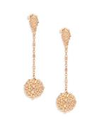 Roberto Coin Stingray Rose Gold Drop Earrings/ 2.25