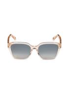 Chlo 52mm Gradient Square Sunglasses