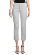 Ag Sateen Prima Mid-rise Crop Jeans