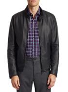 Saks Fifth Avenue Collection Leather Jacket