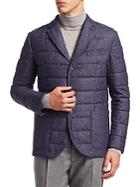 Saks Fifth Avenue Collection Collection Quilted Wool Blazer