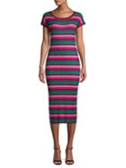 525 America Stripe Bodycon Dress