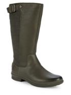 Ugg Australia Janina Leather & Textile Rain Boots