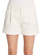 Vince Ottoman Cotton & Linen Blend Shorts