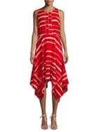 Donna Karan Tie-dye Midi Dress