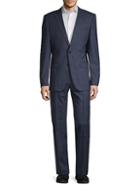 Boss Hugo Boss Guabello Slim-fit Windowpane Wool Suit