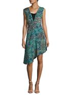 Zadig & Voltaire Root Printed Sleeveless Asymmetric Dress