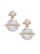 Ava & Aiden Crystal Round Drop Earrings
