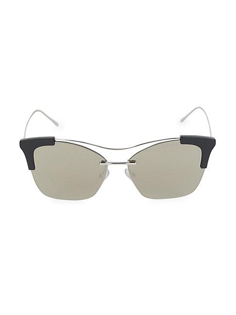 Prada 57mm Clubmaster Sunglasses
