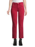 3x1 Stevie Cropped Straight-leg Jeans