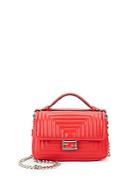 Fendi Double-side Quilted Leather Satchel