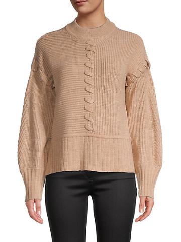Design 365 Whipstitch-detail Sweater