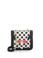 Betsey Johnson Princess Polka-dot Crossbody Bag