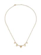Ef Collection Diamond & 14k Yellow Gold Pyramid Pendant Necklace