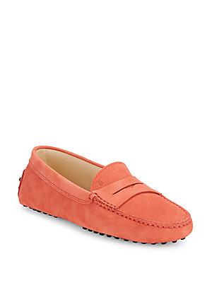 Tod's Gommini Round-toe Penny Loafers