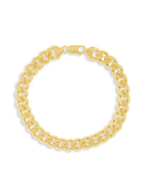 Saks Fifth Avenue 14k Yellow Gold Chain Link Bracelet/8.85mm