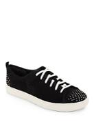 Cole Haan Hendrix Studded Suede Lace-up Sneakers