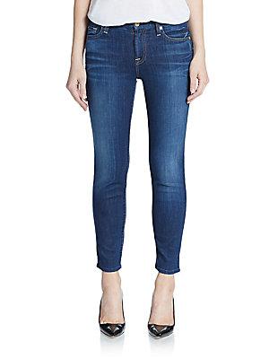 7 For All Mankind Kimmie Skinny Crop