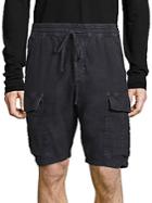 Vince Regular-fit Washed Military Shorts