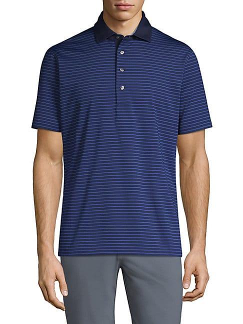Greyson Erie Stripe Short-sleeve Polo