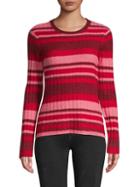 Naadam Striped Cashmere Sweater