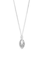 Lois Hill Diamond And Sterling Silver Necklace