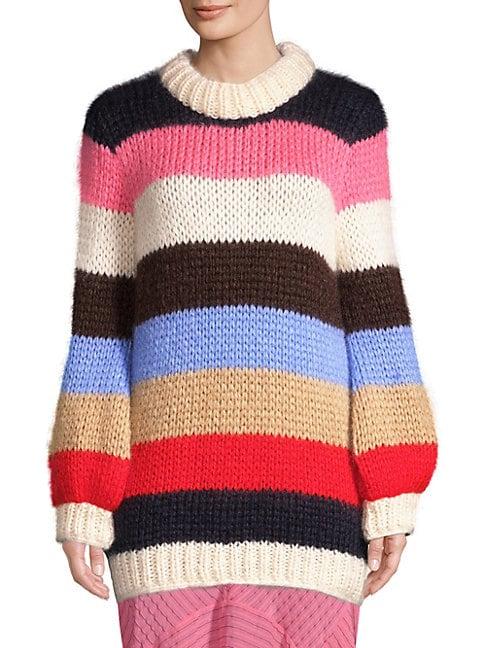 Ganni Julliard Striped Sweater