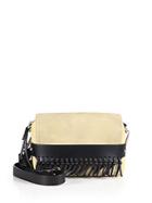 3.1 Phillip Lim Bianca Small Two-tone Fringed Leather & Suede Crossbody Bag