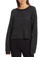 Rag & Bone Jubilee Metallic Merino Wool-blend Sweater